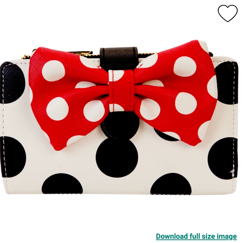DISNEY
Minnie Mouse Rocks the Dots Classic Flap Wallet